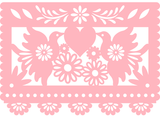 Picado Papel Door Hanger Fiesta Wood Sign Decoe-W-903684 22’