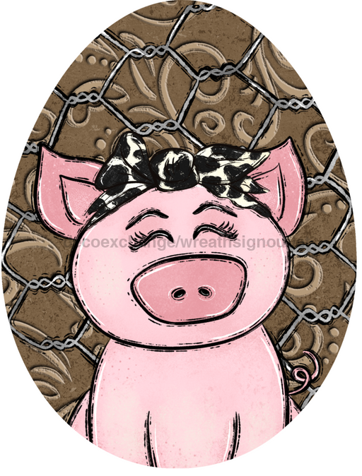 Pig Door Hanger Decoe-W-695-Dh 22’ Wood