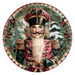 Pink Christmas Nutcracker, DCO-102665-D, Sign For Wreath, 10" Wood Sign