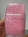 Pink Glittered Flower Embossed 2.5’’X50Y 72433-40-03C Ribbon