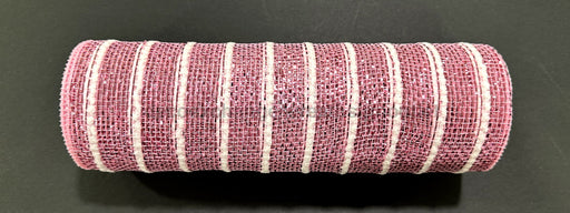 Pink Hvy Mtlc Snwbl Mesh 10’’X10Y XB254610-44 Mesh