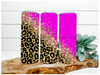 Pink Leopard Tumbler, 20 oz Skinny Tumbler DECOETUMBLER-099 - DecoExchange