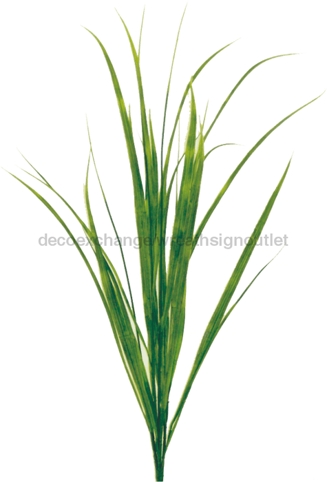 Plastic Sword Grass Bush H29 13124GN - DecoExchange