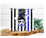 Police Wife Tumbler, Flag with Blue Line Tumbler 20 oz Skinny Tumbler DECOETUMBLER-238 - DecoExchange®