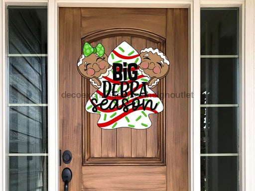 Pre-Order: Gingerbread Sign Christmas Wood Sign Cr-W-101-Dh 22 Door Hanger