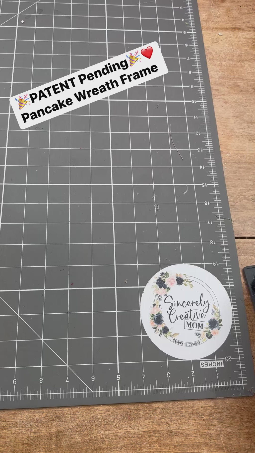 Pancake Wreath Frame | Five (5) Pack | Pancake Wreath Board | Round 14 |  Round 10 | Easy to Use Wreath Frame