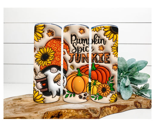 Pumpkin Spice Tumbler 20 Oz Skinny Decoetumbler-361