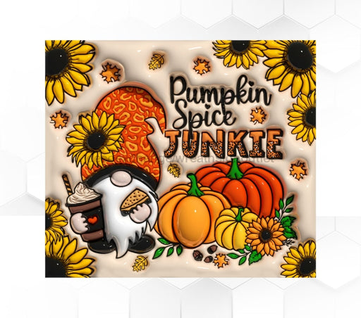 Pumpkin Spice Tumbler 20 Oz Skinny Decoetumbler-361