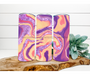Purple Glitter Swirl Tumbler, 20 oz Skinny Tumbler DECOETUMBLER-200 - DecoExchange