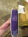 Purple Glittered Flower Embossed 7/8’X50Y 72433-05-11C Ribbon