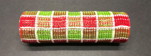 Red-Lm Fuzz Snow Chex 10’’X10Y XB105810-09 Mesh