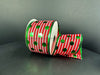 Red Stn/Grn Mtlc Dot Edge 2.5’’X10Y 76535 40 17 Ribbon
