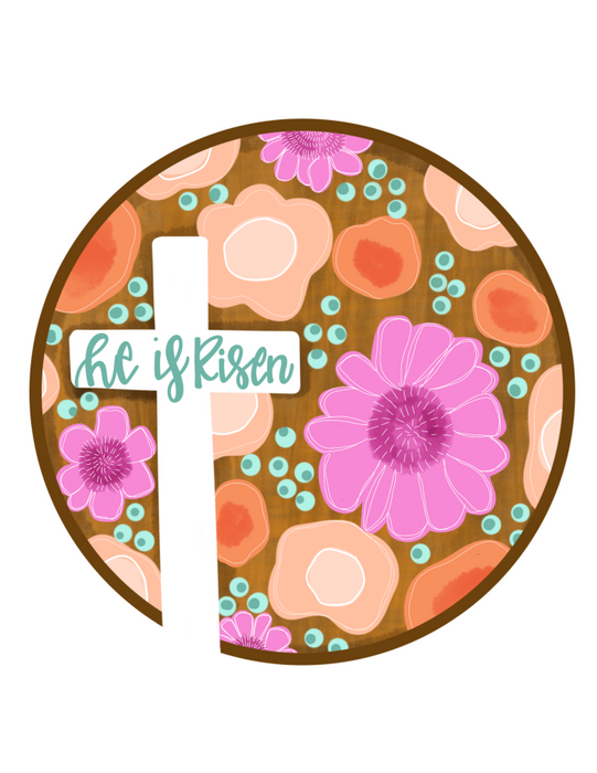 Religious Door Hanger He Is Risen Decoe-W-903722 22’ Wood