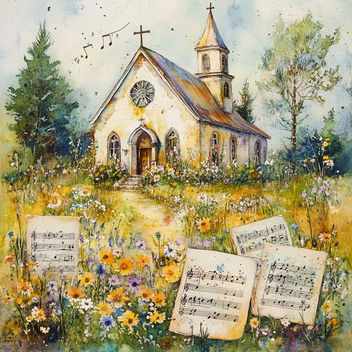 Religious Sign, Church Sign, DCO-02406, Sign For Wreath, 10x10 Metal Sign