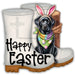 Shrimp Boots Door Hanger Happy Easter Wood Sign Decoe-W-903675 22