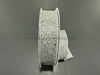 Silv Glittered Flwr Embossed 1.5’’X50Y 871-09-442 Ribbon