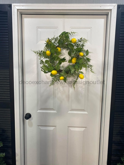 Simple Lemon Wreath - DecoExchange