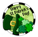 St Patricks Day Sign, Leprechaun Sign, PCD-W-158-DH, 22" Door Hanger