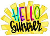 Summer Door Hanger Hello Wood Sign Decoe-W-536 22