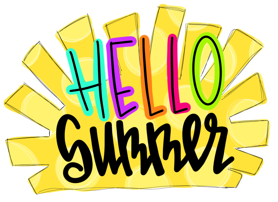 Summer Door Hanger Hello Wood Sign Decoe-W-536 22