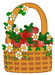 Summer Door Hanger Strawberry Wood Sign Decoe-W-535 22