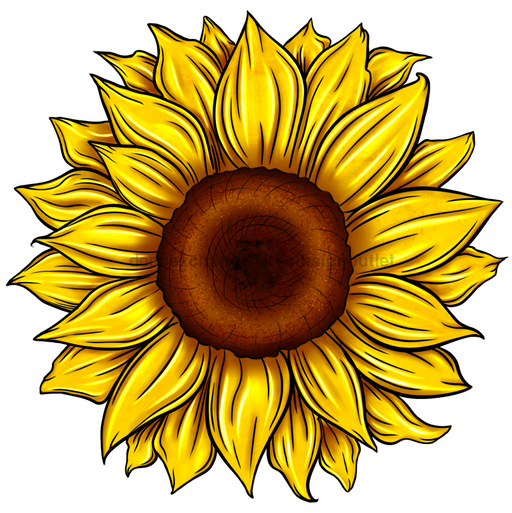 Sunflower, Fall Flower, wood sign, Door Hanger, DECOE-W-087 - DecoExchange®