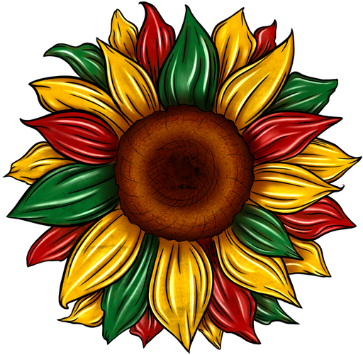 Sunflower, Juneteenth Flower, wood sign, DECOE-W-081 - DecoExchange®