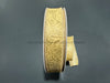 Tan Flower Embossed 7/8’X50Y 984205 - 15C Ribbon