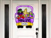 Truck Sign Mardi Gras Louisiana Wood Sign Door Hanger Decoe-W-322 22