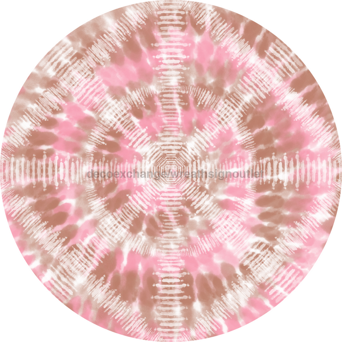 Tye Dye Flower Center, DECOE-FC-0040, 6" metal Flower Center - DecoExchange®