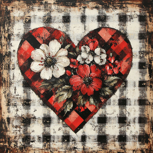 Valentine Sign, Heart Sign, DCO-02270, Sign For Wreath, 10x10 Metal Sign