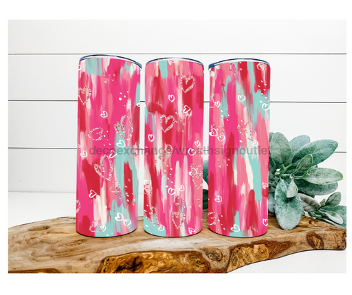 Valentine Tumbler, 20 oz Skinny Tumbler DECOETUMBLER-163 - DecoExchange