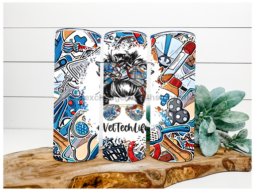 Vet Tech Tumbler, 20 oz Skinny Tumbler DECOETUMBLER-133 - DecoExchange