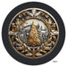 VINYL DECAL | 3D METALLIC | CHRISTMAS TREE | GOLD/PEWTER/BLACK | V2027 - Unique in the Creek LTD