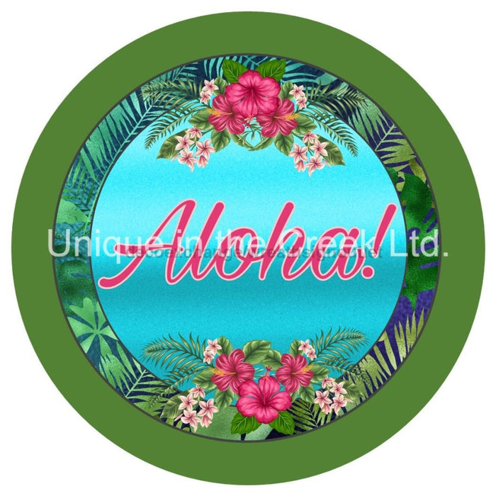 VINYL DECAL | ALOHA | WELCOME | EVERYDAY - Unique in the Creek LTD
