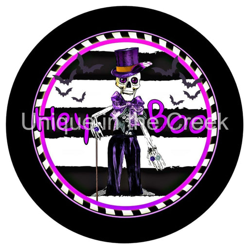 VINYL DECAL | BOO | SKELETON | HALLOWEEN | AUTUMN | FALL - Unique in the Creek LTD