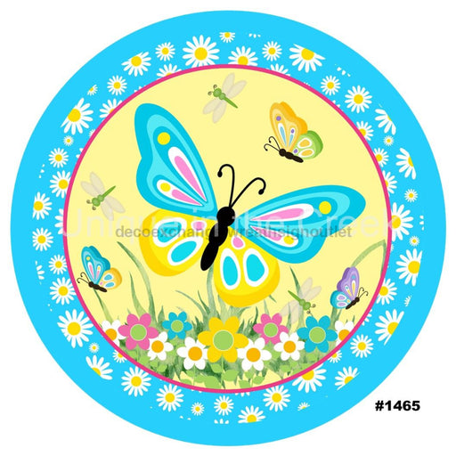 VINYL DECAL | BUTTERFLY | FLOWER | BUTTERFLIES | SPRING | SUMMER | EVERYDAY - Unique in the Creek LTD