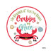 Vinyl Decal | Crabby or Nice | Sea Shells / Crab | Christmas - Unique in the Creek LTD