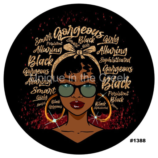 VINYL DECAL | DIVA HEAD | AFRICAN/AMERICAN WOMEN | HAIR QUOTES | QUEEN| AWARENESS | EVERYDAY - Unique in the Creek LTD