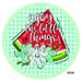 VINYL DECAL | ENJOY THE LITTLE THINGS | WATERMELON | EVERYDAY | SUMMER 10.5’’ Vinyl Round 10.5’’ Vinyl Round