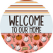 Wreath Sign Fall Wreath Sign Western Welcome Decoe-2373 For Round vinyl