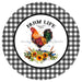 VINYL DECAL | FARM LIFE | ROOSTER | FARMHOUSE | BUFFALO CHECK | WELCOME | EVERYDAY - Unique in the Creek LTD