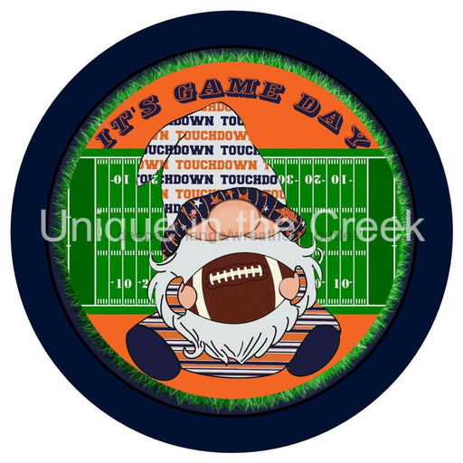 VINYL DECAL | GAME DAY | FOOTBALL | GNOME | SPORTS - Unique in the Creek LTD