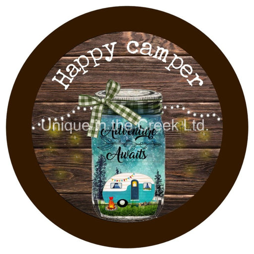 VINYL DECAL | HAPPY CAMPER | RV | EVERYDAY - Unique in the Creek LTD