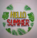 VINYL DECAL | HELLO SUMMER | WELCOME| SUMMER - Unique in the Creek LTD