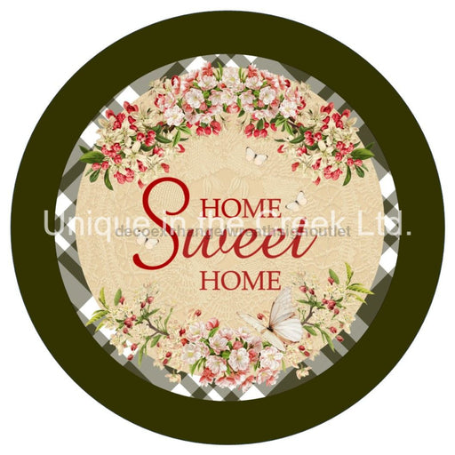 VINYL DECAL | HOME SWEET HOME | FLORAL| PLAID | EVERYDAY | SPRING | SUMMER - Unique in the Creek LTD