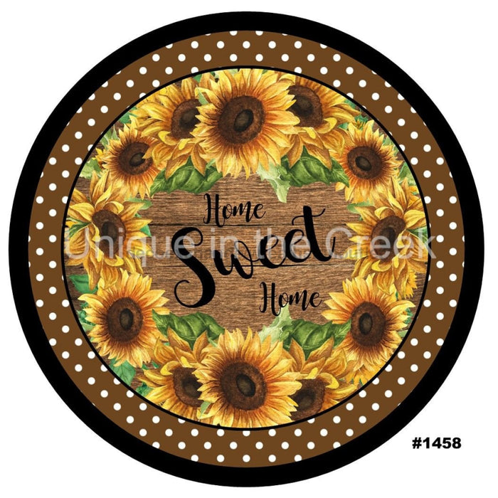 VINYL DECAL | HOME SWEET HOME | SUNFLOWER | FARMHOUSE | SUMMER | EVERYDAY | FALL - Unique in the Creek LTD