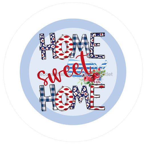 VINYL DECAL | HOME SWEET HOME | WELCOME | EVERYDAY | SUMMER | RED, WHITE & BLUE | AMERICA - Unique in the Creek LTD