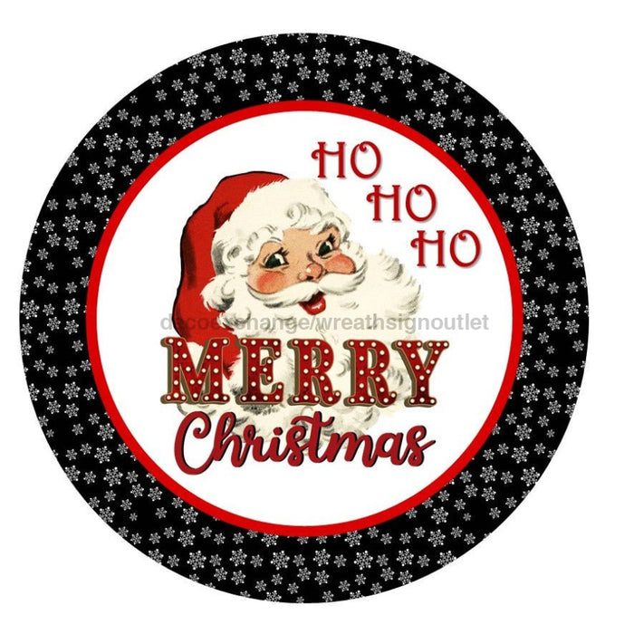 VINYL DECAL | MERRY CHRISTMAS | HO HO HO | SANTA | CHRISTMAS - Unique in the Creek LTD