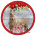 Vinyl Decal | Merry Christmas | Horse | Poinsettia | Christmas - Unique in the Creek LTD